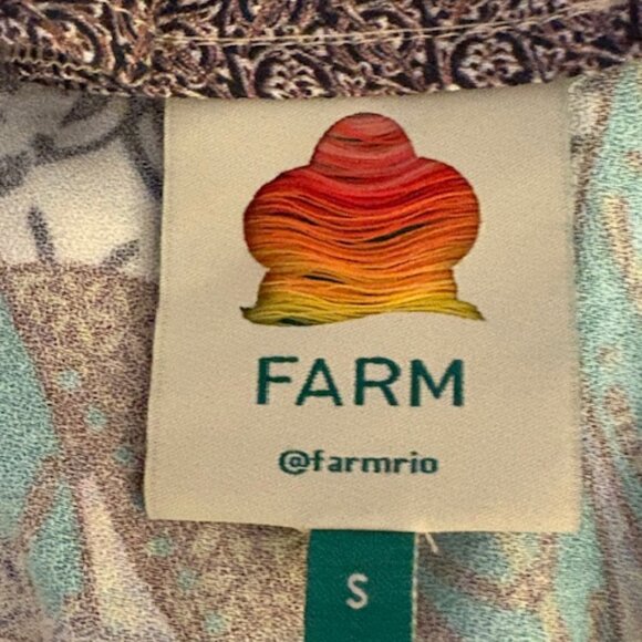 Farm Rio Wrap Dress, Size S, - Picture 14 of 16